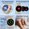 Zegarki Lige 2023 Smart Watch Kobiety AMOLED Full Touch Bransoletka Fitness Waterproof Sports Watch Bluetooth Call Smart Clock Men Smartwatch