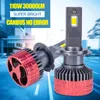 CARSHARK F5 H1 LED FARÇONS CANBUS SEM ERRO 30000LM H8 H9 H11 Lâmpadas HB3 HIR2 110W Bulbos de carro 6000K 9005 9012 Luzes de nevoeiro