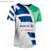 Koszulki rowerowe Topy Męskie koszulka Motocross Jersey Racing Rower T-shirt Downhill koszulka Quick-Such enduro Jersey Maillot Ciclimo Hombre Y240410