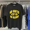 デジーナーヘルスターTシャツMeichao Hell Star Guts No Glory Slogan印刷されたピュアコットン短袖Tシャツの男性と女性