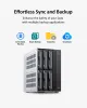 Storage Terramaster T6423 6Bay Nashigh Performance for SMB med Quadcore CPU 4GB DDR4, 2,5 GBE Portx 2, Network Storage Server (diskfri)