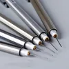 Deli 0,5 mm matita meccanica set metal disegno matita di grafite automatica piombo per le forniture scolastiche di cancelleria
