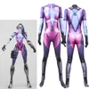 Widowmaker costume da costume femminile femminile Zentai Catsuits OW Game D.Va Superhero Halloween Body Aulls Kids Kids