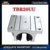 1pc TBR20UU med koppar 20mm TBR20 Linjär kulager Support Block CNC Router för 3D -skrivardelar Linjär skena