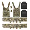 Krydex Tactical Low Vis Slick Plate Carrier Airsoft Wargame System Adapt Light