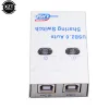 HUBS USB HUB USB Auto Sharing Switch لطابعة مشاركة الكمبيوتر 2/4 يدعم 2/4 أجهزة الكمبيوتر لمشاركة جهاز USB واحد