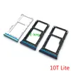 Xiaomi Mi 10 10T Pro Lite Sim Card Tray Slot Holder Adapterソケット修理部品のSimトレイホルダー