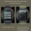 Relógios de novo relógio inteligente masculino Bluetooth CHAMADO IP68 PRESSÃO DE PRESSÃO AMBRÍVEL DISPUSTIFICAIS MONITORIA DO SONO DE SONO DE SOME