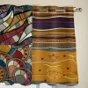 Padrões africanos cortinas de luxo na sala de estar cortina de janela de valance cortinas para decoração de casa de cozinha