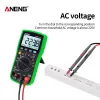 ANEG AN870 Digital Multimeter 19999 Tellingen Profissionale transistor elektrische tester 600V Multi Volt Esrmeter Lead Set