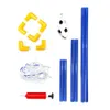 2 Sets Mini Football Goal DIY Football Net Door Kids Indoor Sports Toys Soccer Goal Door Training Game Toy Children 240403