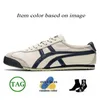 Fashion Designer Casual Tigers Chaussures Luxury Og Origin Tiger Mexico 66 Trainers Femmes Mentille Brand ONITSUKASS TOLIVAS PLATSAGE CUIR Vintage Sneakers Runners