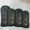 Headcover Pink Green Driver 3and5wood Hybrid Putter Golf Headcover Kontakta oss för att se bilder med logotyp