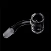 Beveled Edge Auto Spinner Smoking Quartz Banger With Glass Bubble Carb Cap Marble Pearls Balls 10mm 14mm 18mm Male Female Nails For Water LL