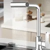 キッチン蛇口滝faucetシンクシングルハンドル皿をすすぐためのL字型ノズル