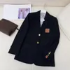 CE012女性用セットブレイザーズオフィスラグジュアリーデザイナーエレガントレディースワークウェア衣装女性ポケットジャケットコートスーツボタン
