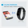 Pulseira M5 Pulpetuta de banda inteligente IP67 Imper impermeável Smarthwatch Pressão arterial Rastreador de fitness Fitness Wrist Bands