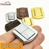 3/4pcs Box Riegel Zinklegierung Catch Brust Clip Clasp Toggle Lock Antike Bronzed HaSps Schmuckkoffer Schnalle Hardware