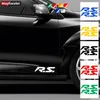 2 szt. Wyścigowe sportowe drzwi Body Graphics Winylowa naklejka dla Renault Megane RS Clio Twingo Sandero Arkana Akcesoria