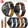 Für Samsung Galaxy Watch 3 45mm Gurt echtes Lederband 22mm Uhrengurt Armband Uhrenband Armband für Galaxy Watch 46mm