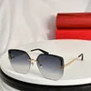 Lunettes de soleil Frames C-0198er Marque vintage Titane sans crain