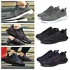 Casual schoenen grijze schoenen vrouwen hardlopen top fashion heren zwart gebreide rode jogging wandelende sporttrainers sneakers hardloopschoenen maat 39-45