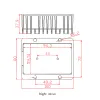 8-40v a 13,8 V 5A REGOLATORE BUOT BUCK CC DC Tensione di tensione Auto Convertitore di tensione inverter