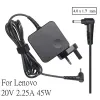 Adapter 20V 2.25A 45W 4.0*1,7 mm laptopadapterlader voor Lenovo Yoga 310 510 520 710 MIIX5 7000 AUR 12 13 IdeaPad 320 100 110 N22 N42