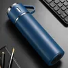 Water Bottles Portable Bottle 500ml Insulated Stainless Steel Drinking Leak Proof For Students Simple