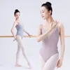 Ballet Terne -stères pour femmes Gymnastique juge de gymnastique Dance Camisole Dancing Body Stracts avec doublure Adultes Ballet Dance MAINTRAIRE