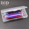 30st Veam Erasable Pen 4 Färger Högtemperatur Disterande Fabric Marker Pen Penfyllning med arrangör Box DIY Syverktyg