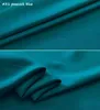 100 cm*140cm, Kwaliteit 16 Momme Crepe Silk Fabric CDC Wit Zwart Pure Nature Silk Crepe de Chine