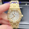 Hot AP Wrist Watch Royal Oak Series Watches Woard's Women's Woard 33 mm Diamètre Quartz Movement Steel White Gold Leisure Men's Luxury Watch 67651ba.zz.1261ba.01