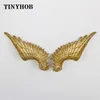 Golden Wing Handle/ Brass Knobs European Handles Drawer Pulls Kitchen Wine Cabinet Knobs and Handles Furniture Hardware