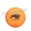 DHS 2018 New 3-Star D40+ (Orange) Table Tennis Balls (3 Star Seamed ABS Balls) Plastic Poly Ping Pong Balls