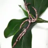 2017 Ny konstgjord blommororkidé leaveshigh kvalitet pu limning textur lämnar diy krukväxter