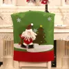 Pokrycie krzesełka Bożego Narodzenia Cover Santa Claus Xmas Kitchen Table Przedstawicie