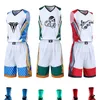 Imprimé personnalisé Child Basketball Jersey Filts Child College Tracksuit Breathable Men Basketball Uniforms Girls Sports Vêtements