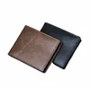 contact's Genuine Leather Slim Wallets for Men Magnetic Buckle Card Holders Mey Clips Brand Luxury Designer Mini Men Wallets h687#