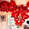 Red Heart Balloons I Love You Balloons Special Night Happy Anniversary Valentines Day Decorations Romantic Balloons rose petals