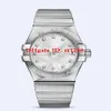 5 Style Watch High Quality Men's Watch Conste Llation 123 20 35 20 63 001 2813 Gift Mekanisk automatisk herrklockor Wristwa251T