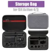 Accessori per DJI Action 4/3 Case Caricamento Borsa di stoccaggio Accessorio per fotocamera per DJI Osmo Azione 4/3 Borse Borsa Borsa