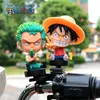 Anime One Piece 8cm Figure mini jouets Luffy Sanji Boa Hancock Ace Roronoa Zoro Pvc Modèle Figure Kawaii Dolls Boy Girl Gift