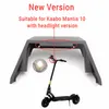 Kaabo Mantis için Orijinal Güverte Kapağı 8 Mantis 10 Kickcooter Ön Arka Koruyucu Güverte Kapağı Elektrikli Scooter Parçalar Aksesuarları