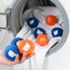 3pcs Magic Waschkugel Waschmaschinen Reinigung Bälle Haarentfernung Faserfaser -Kollektor wiederverwendbarer Filterkugel Lint Catcher