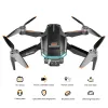 Drones AE10 Mini Drone 8K HD ESC Double appareil photo Motor sans balais Pliage quadcoptère Professionnel Photographe aérien GPS RC Hélicoptère