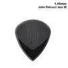 1 PCS 기타 픽 Dunlop John Petrucci 시그니처 재즈 III 1.55mm 기타 픽 플렉스 럼 중재자 음향 일렉트릭 기타 픽