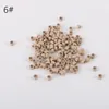 1000pcs Haarverlenging Silikon Micro Ringen Links Kralen Loops Crimp Lot Far Fair Pierścień Kleur Pierścień 1000pcs