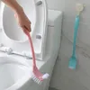1pc Long Handle Handle Double Face Creative Bancht Bainom Banheiro ScretBrower Booms Soas de banho WC Ferramenta de limpeza de escova de limpeza