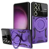 Ring Stand Case Téléphone pour Samsung Galaxy A35 A55 A25 A15 A05 A05S A14 A24 A34 A54 5G MAGNETINE COPER COUVERT